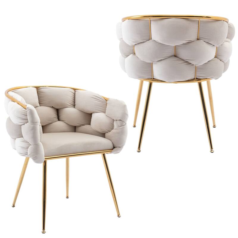 Modern Set of 2 Accent Chairs For Living Room