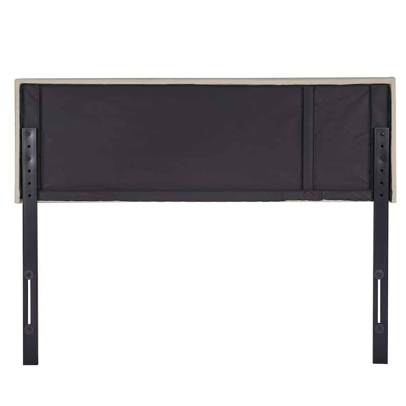 Upholstered Headboard, Diamond Tufted Adjustable Headboard from 39.8" to 49.8", Queen Headboard/ King Headboard
