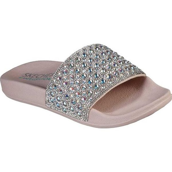 skechers women's pop ups slide sandal
