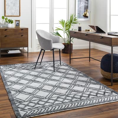 Myron Handmade Performance Outdoor Safe Area Rug