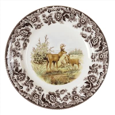 Spode Woodland Salad Plate - Assorted Animals