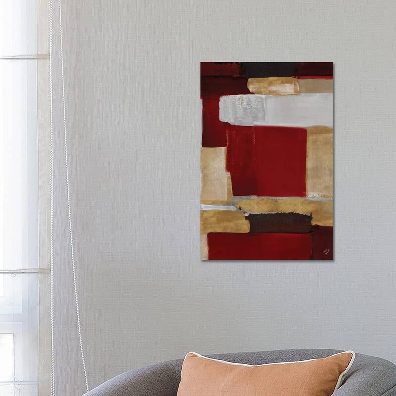 iCanvas "Red and Gold Light I" by Lanie Loreth Canvas Print - 26x18x1.5