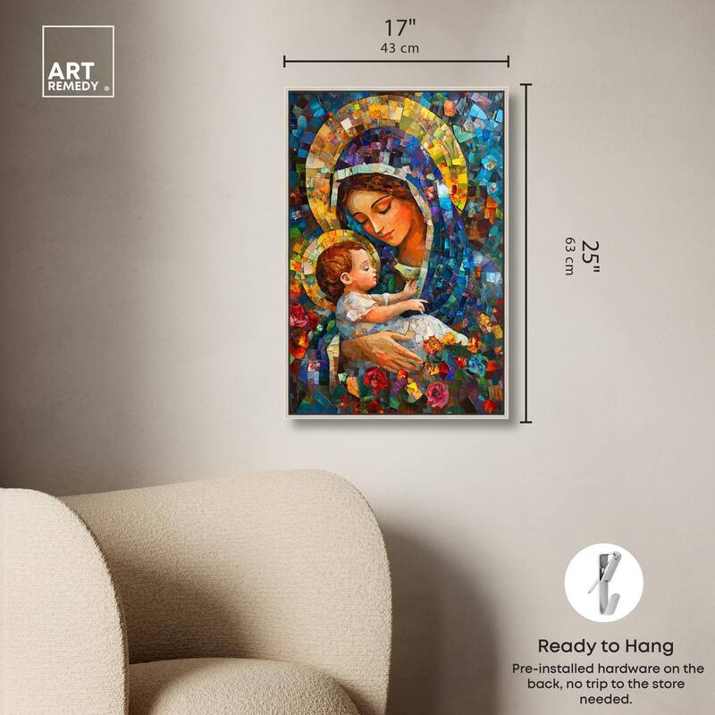 Glass Gospel II Canvas by Art Remedy