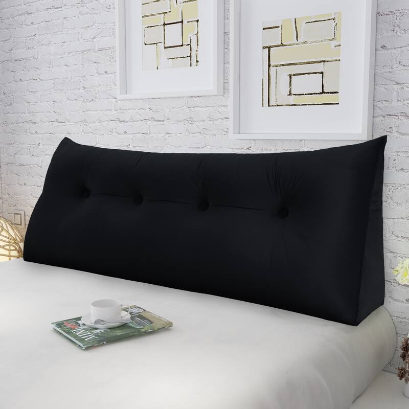 WOWMAX Bed Wedge Bolster Sit Up Reading Pillow Backrest