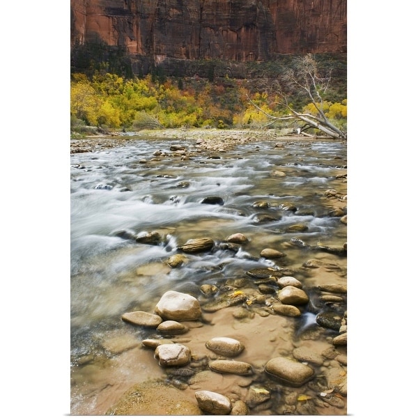 "Virgin River, Zion National Park" Poster Print