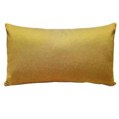 Rio Grande Ochre Throw Pillow