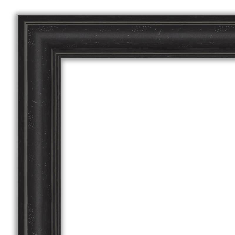 Shipwreck Black Framed Cork Bulletin Memo Board