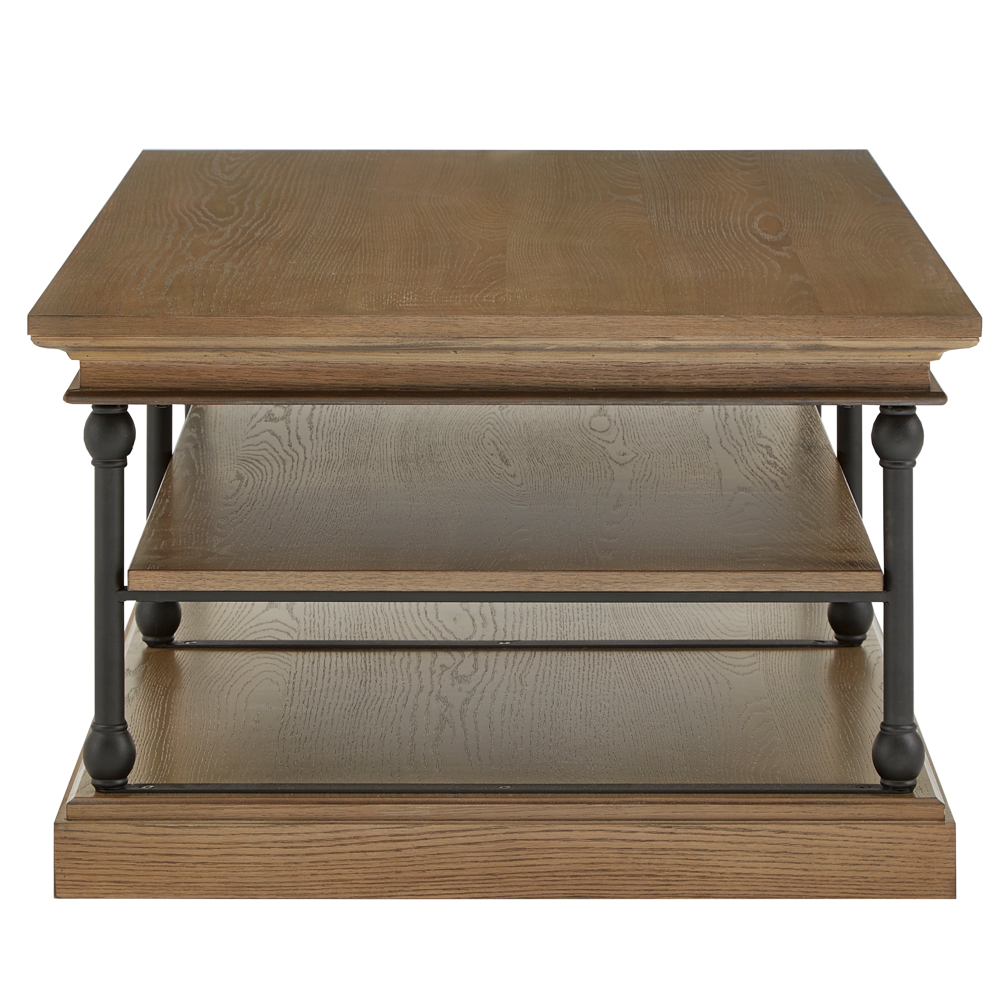 【cornice】COFFEE TABLE Barnstone Cornice Rectangle Storage Shelf Coffee Table by