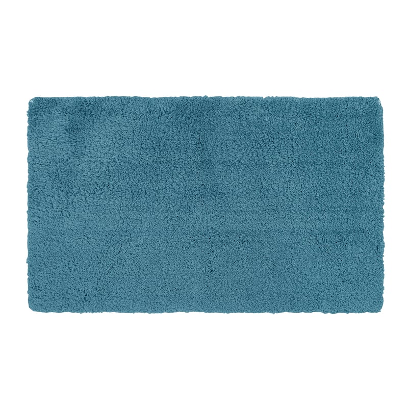 Better Trends Bath Rug 100% Micro Polyester Tufted Anti-Skid Latex Backing Bathroom Rugs for Shower, Sink Bath Mats Micro Plush