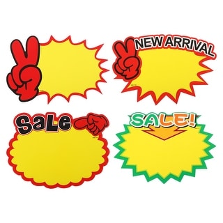 Star Burst Signs,Blank Star Burst Signs Price Tag Stickers Pricing Tags ...