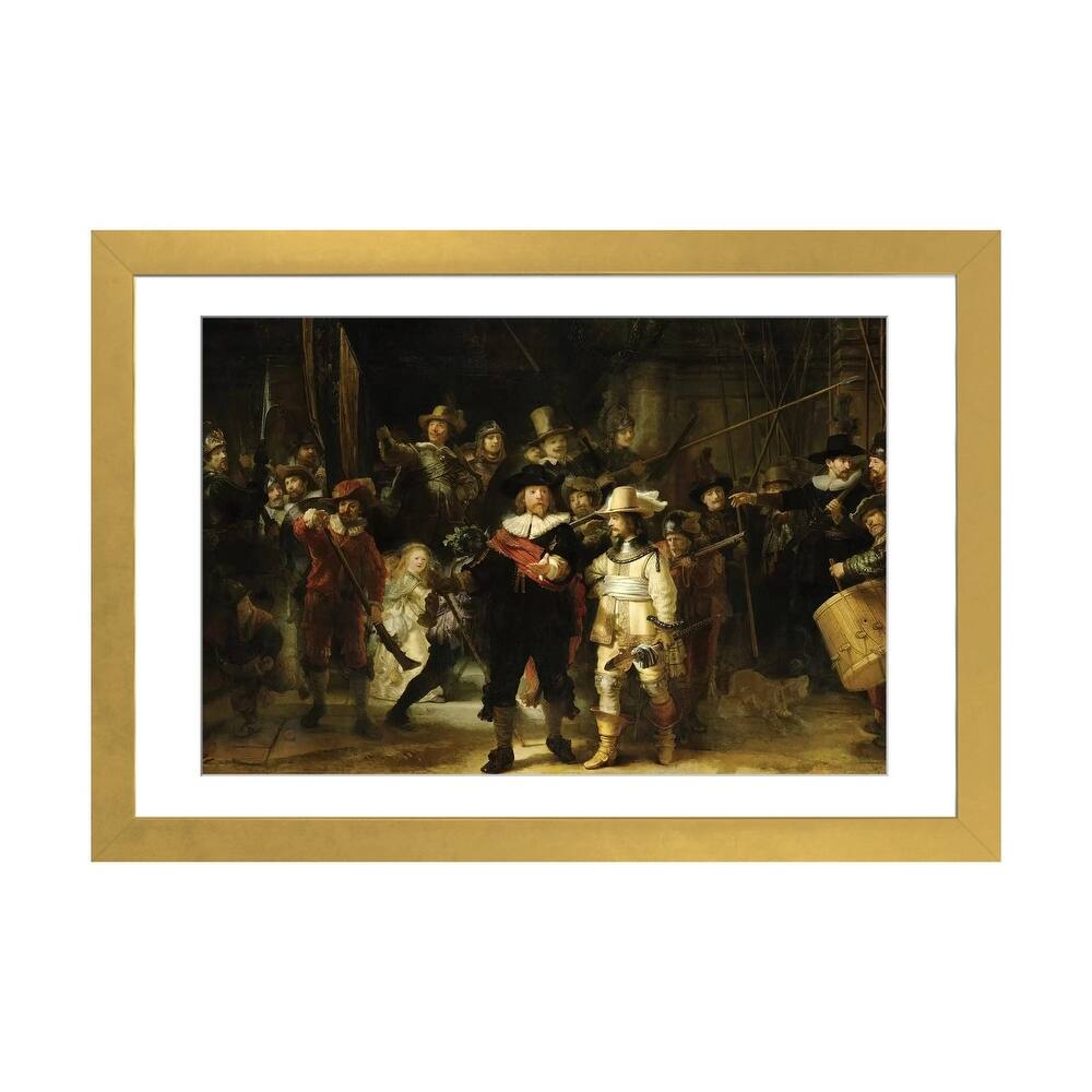 iCanvas "The Night Watch, 1642" by Rembrandt van Rijn