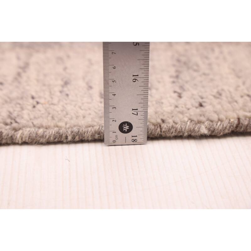 ECARPETGALLERY Hand-knotted Tangier Dark Blue Wool Rug - 5'1 x 7'11