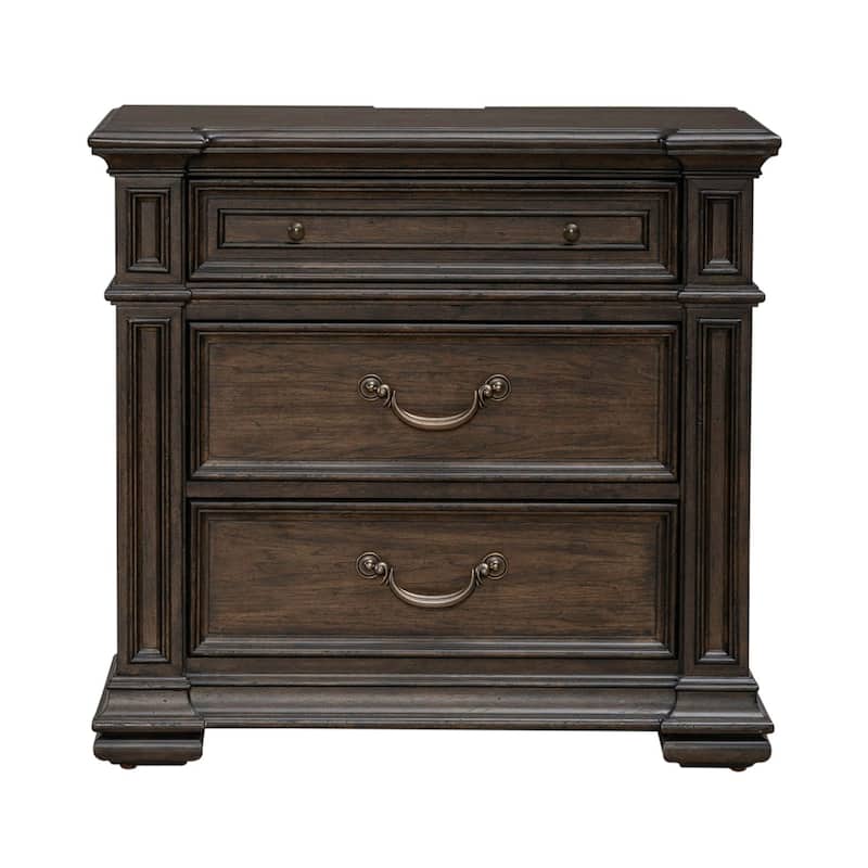 Liberty Furniture Provence Park Nightstand with Charging Station