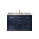 preview thumbnail 2 of 13, Milano 54" Single Vanity in Blue