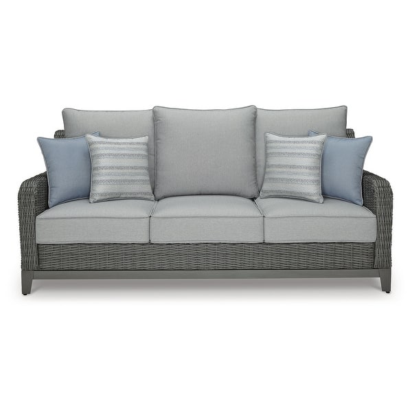 Elite Park 3 Piece Outdoor Seating - Gray Elite Park 3 Piece Outdoor Seating - Gray