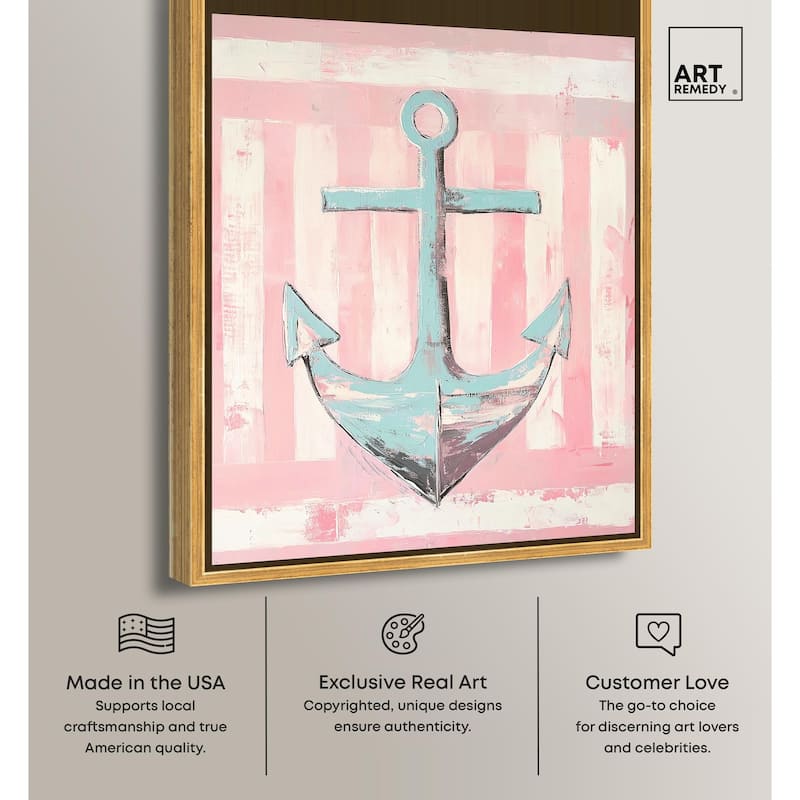 Sea Anchor Canvas by Art Remedy