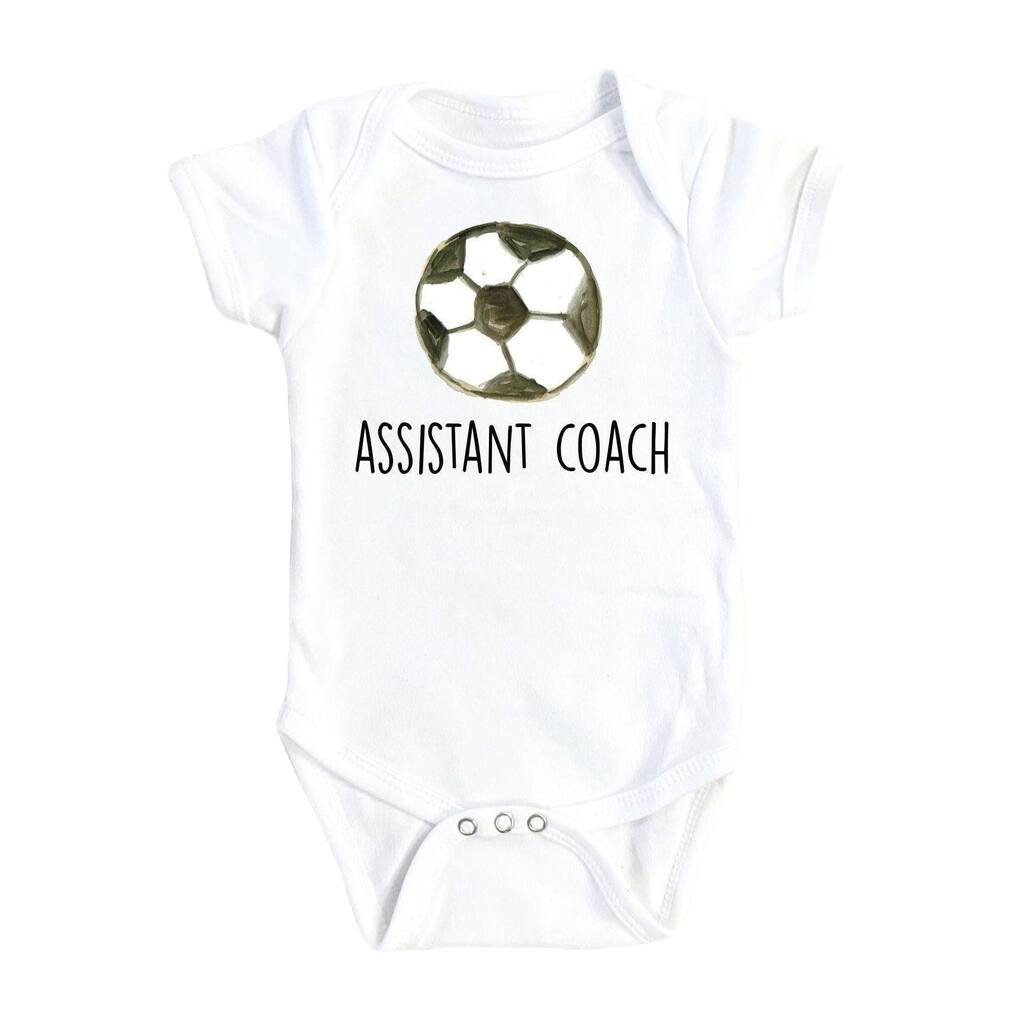 Soccer Coach - Baby Boy Girl Clothes Infant Bodysuit Funny Cute Newborn