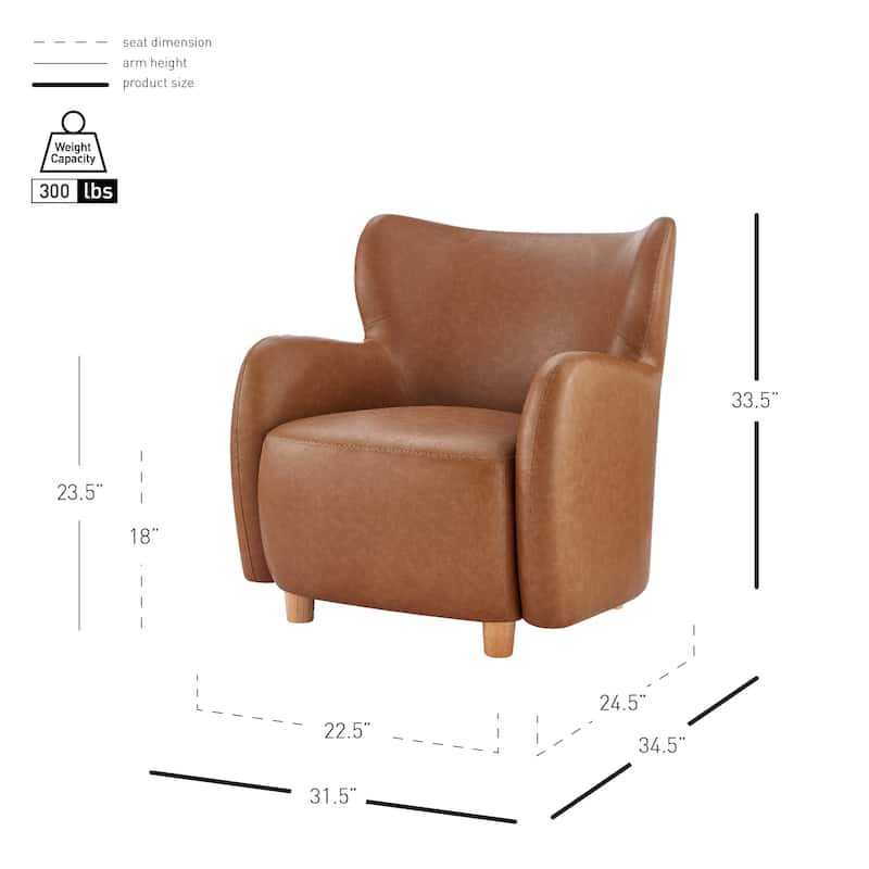 NPD Furniture Tiffany Accent Arm Chair