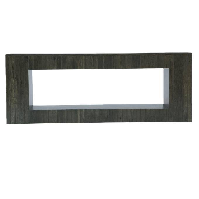 63" Industrial Entertainment Center, Wooden TV Stand for Up to 70" TVS