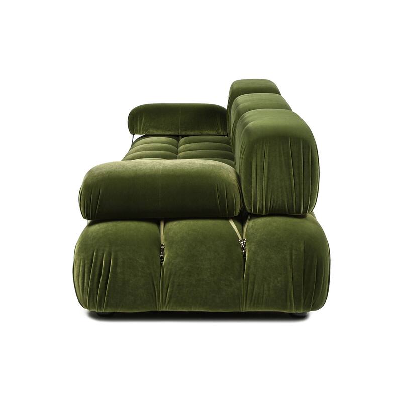 Marcel 109.5" Bubble Modular Modern 3-Piece Sofa