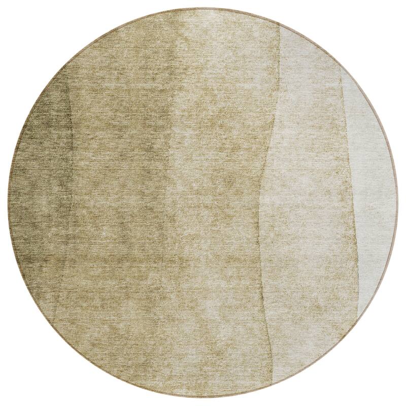 HomeRoots Ombre Transitional Rectangle Outdoor Rug