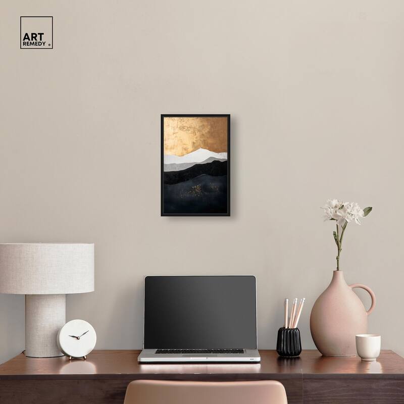 Golden Vista II Canvas by Art Remedy