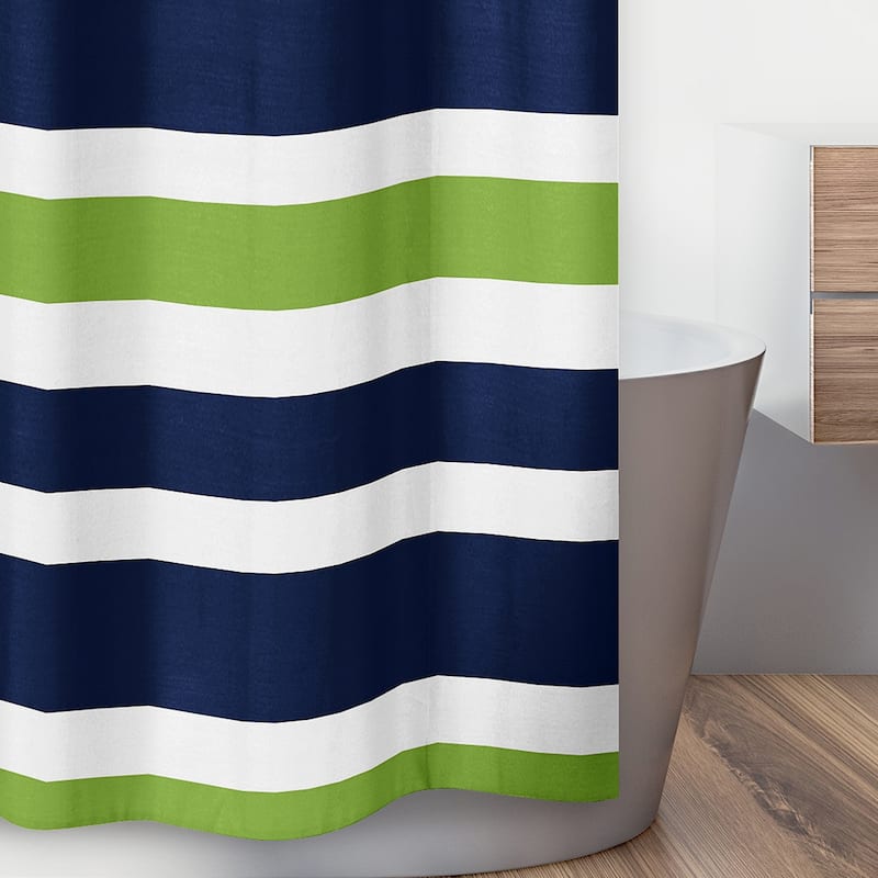 Sweet Jojo Stripes Shower Curtain