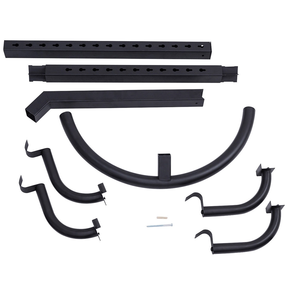Costway Freestanding Gravity Bike Stand Two Bicycles Rack For Storage 30 L x 19 D x 79 H