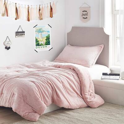 Coma Inducer Oversized Comforter Set - Me Sooo Comfy - Rose Quartz