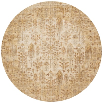 Alexander Home Contessa Traditional Antiqued Floral Distressed Rug