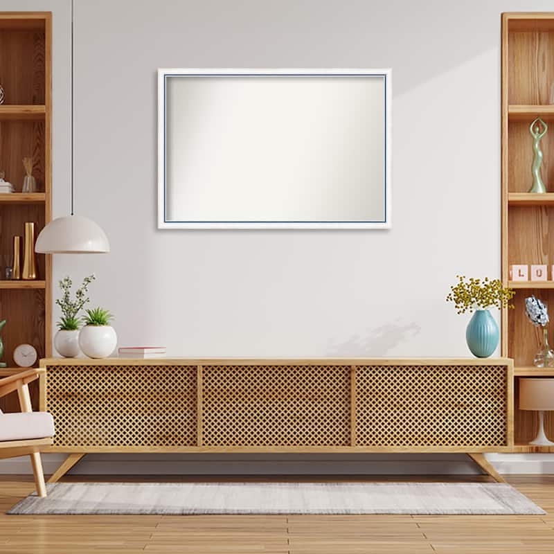 Morgan Non-Beveled Wood Framed Wall Mirror