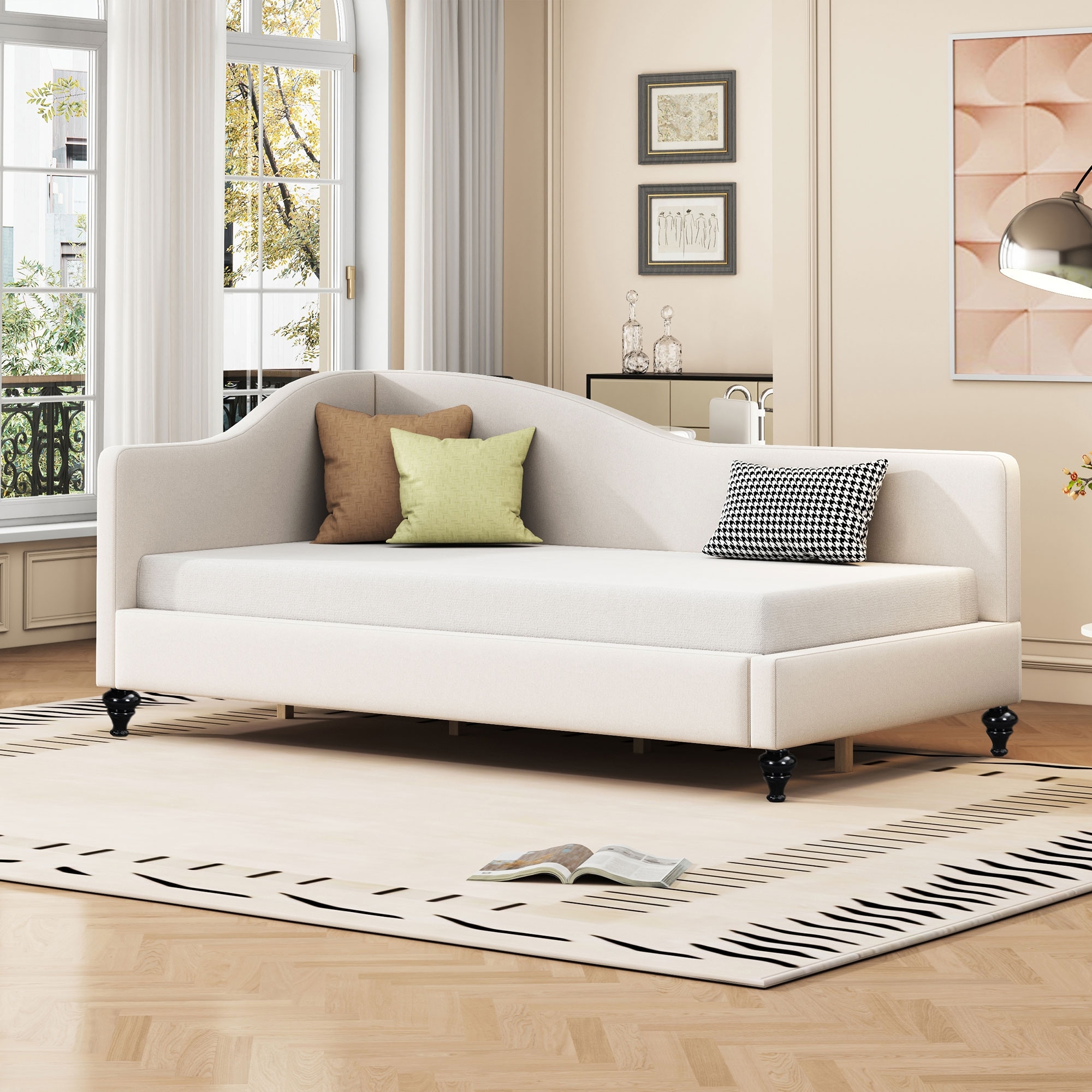 Curved back chaise lounge 2025