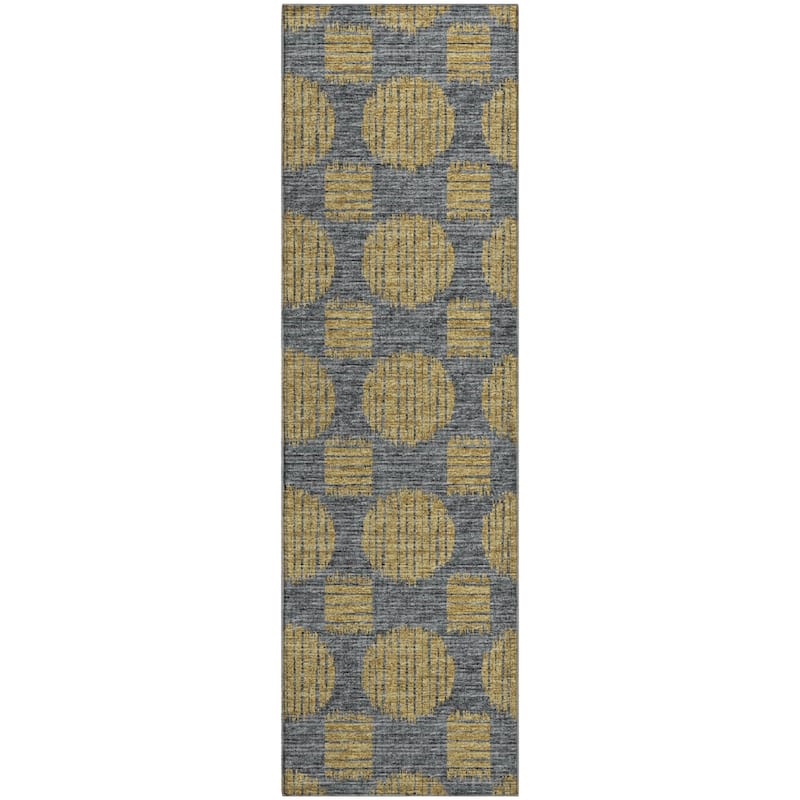 Premium Washable Super Soft Contemporary Geo Mayfield Rug