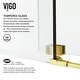 preview thumbnail 18 of 97, VIGO Winslow Frameless Sliding Shower Enclosure