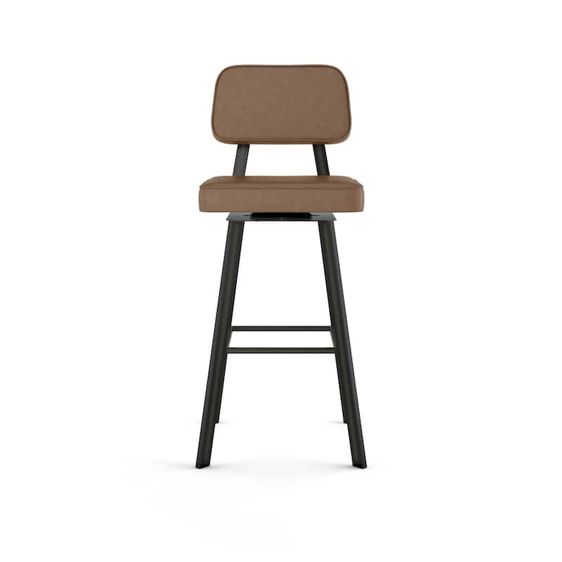 Amisco Clarkson Swivel Counter Stool