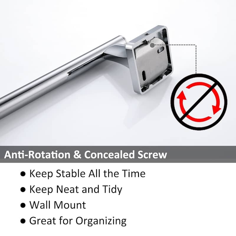 Wall Mounted Towel Bar 304 Stainless Steel Towel Rack