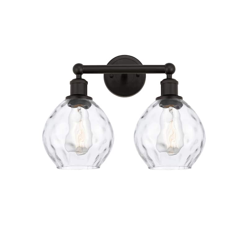 Innovations Lighting 616-2W-11-15 Waverly Vanity Waverly 2 Light 15" - Oil Rubbed Bronze / Clear