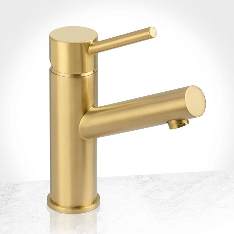 Miseno MNO102L Mia Single Hole Bathroom Faucet - Champagne Gold