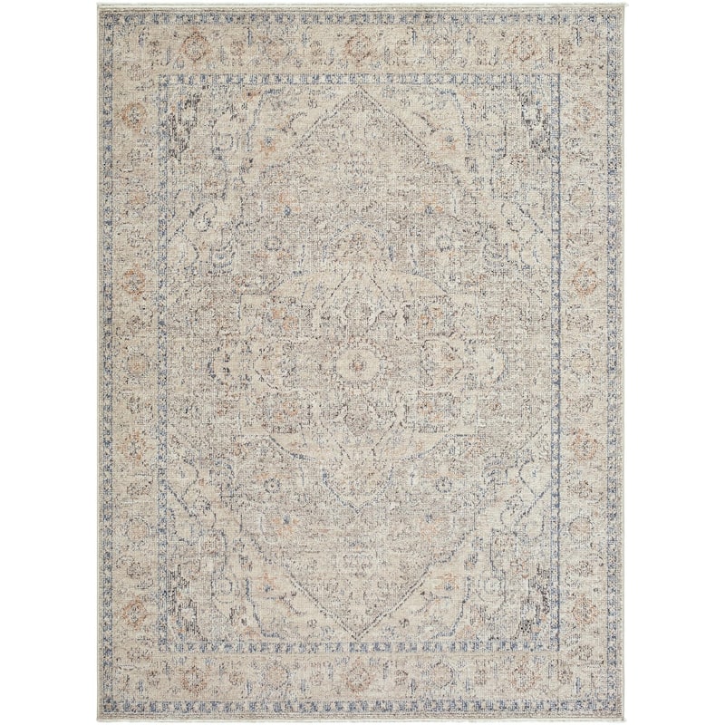 Galey Alix x Livabliss Maria Elena I Vintage Medallion Area Rug