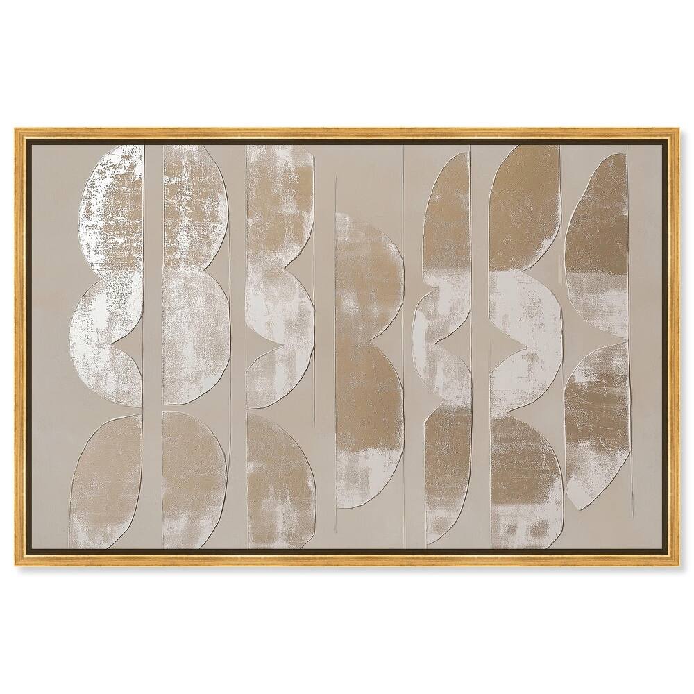 Columnar Shapes II Canvas by Art Remedy