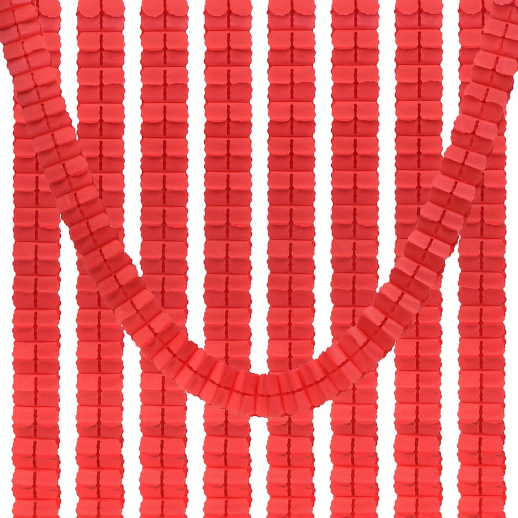 9.8ft Four-Leaf Garland, 9 Pack Tissue Paper Hanging Flower