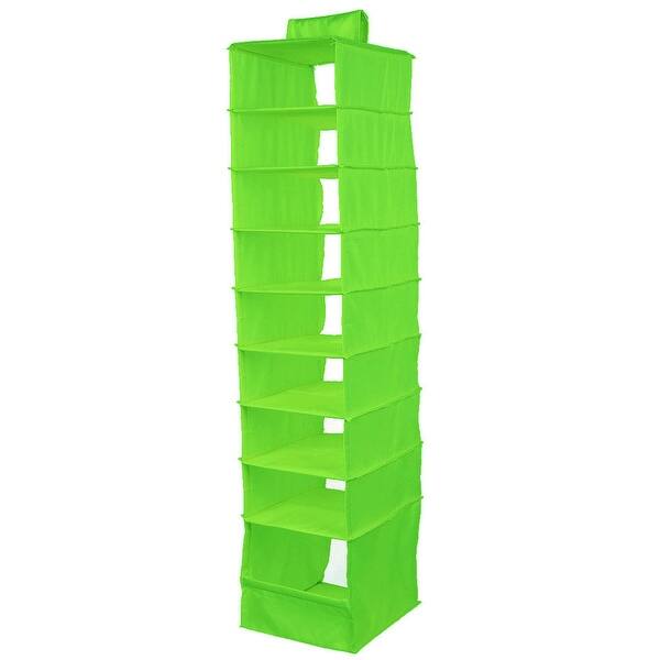 Shop Foldable 9 Compartments Clothes Underwear Organizer Storage