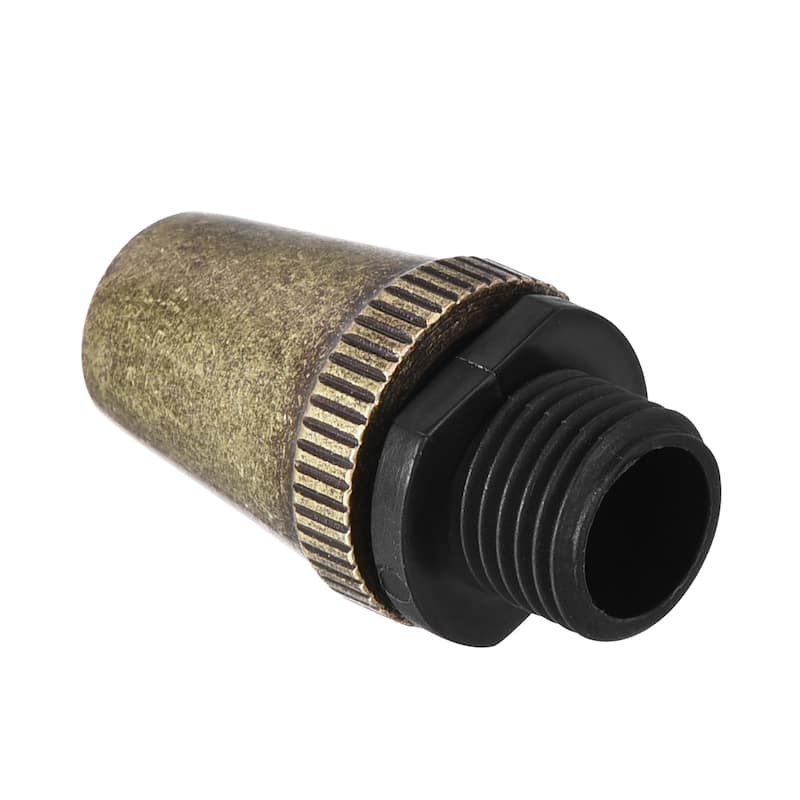 Cable Glands Strain Relief Cord Grips Metal Bronze 20Pcs for Wiring Hanging Lamp