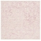 preview thumbnail 8 of 50, Martha Stewart by SAFAVIEH Handmade Eibhlis Wool Rug 6' Square - Pink/Ivory - Square