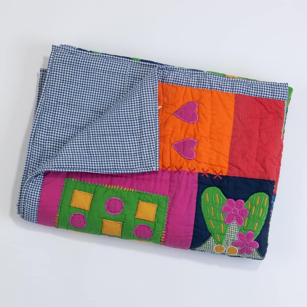 Animal World, Baby Quilt
