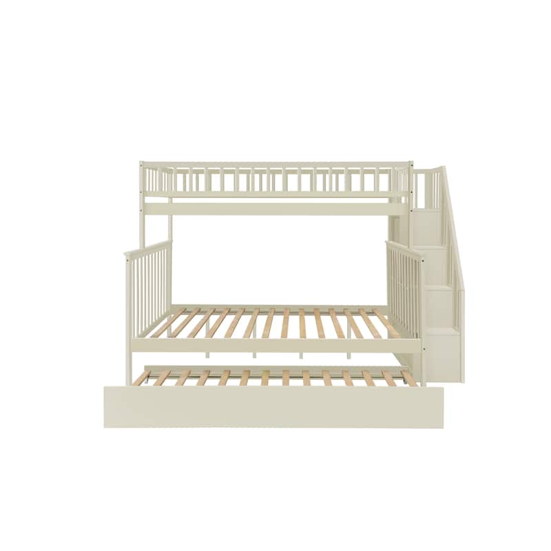 Stairway Bunk Bed with Trundle