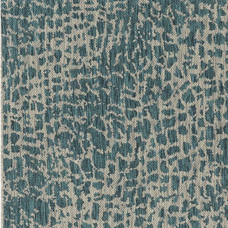 Alfiso Modern Art-Inspired Weather Resistant Modern Chic Outdoor Rug