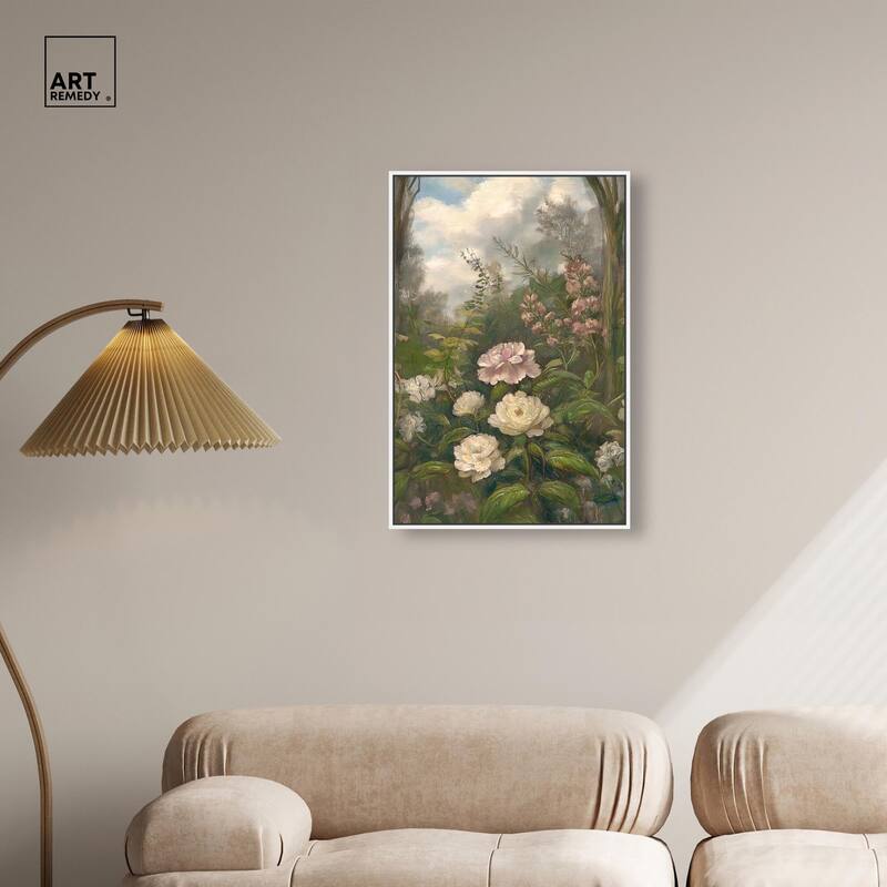 Woodland Bloom Canvas by Art Remedy