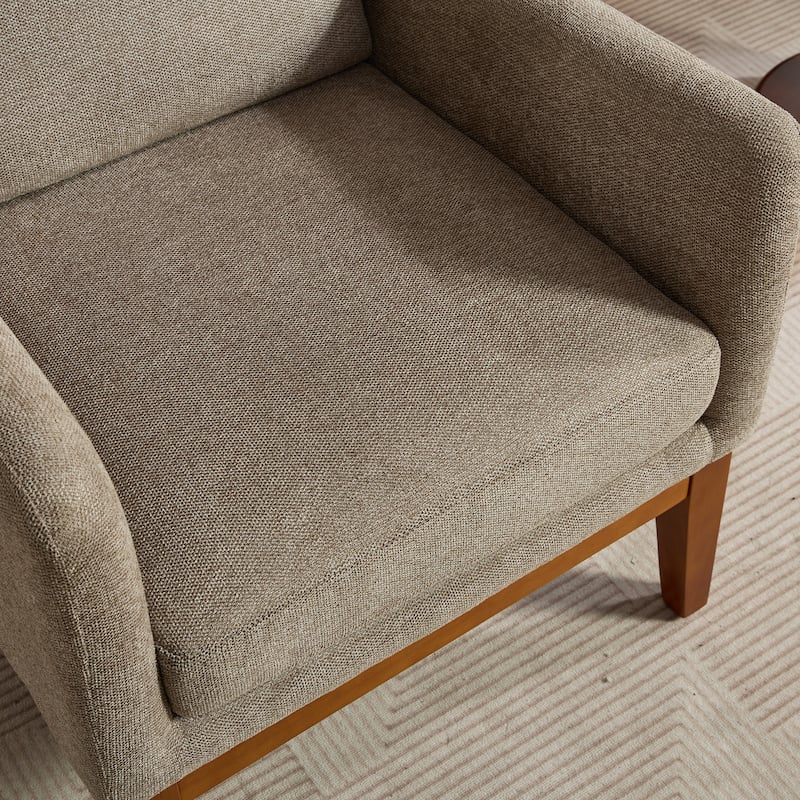 26.18" High Back Upholstered Arm Chair