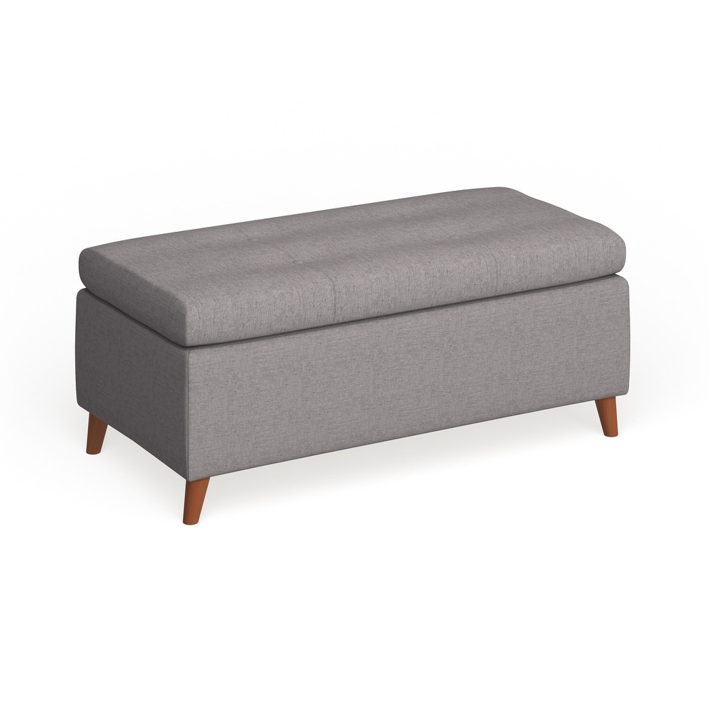 Carson Carrington Umea Mid-century Storage Ottoman Bench
